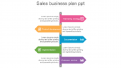 Zigzag Sales Business Plan PPT Presentation