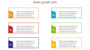 Editable Sales Growth Plan PowerPoint Presentation Slide