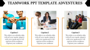 Teamwork Topic Presentation PowerPoint Template Slide