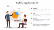Business PPT And Google Slides Template With 4 Options