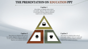 Download this Striking Presentation On Education PPT slides