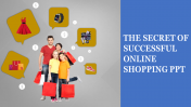 Online Shopping PPT Presentation Template Designs