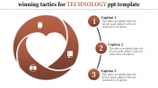 Attractive Technology PPT Template-Circular Loop