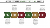 Success Marketing Plan Sample With Six Node