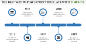 Download Plain PowerPoint Template With Timeline Designs