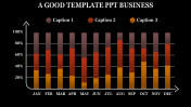 Creative Business PPT Template - Graph Model