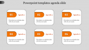 Innovative PowerPoint Templates Agenda Slide