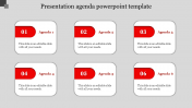 Presentation Agenda PowerPoint Template Slide Design