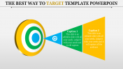 Target Template Powerpoint - 3D Shapes	