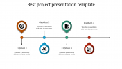 Eye-catching Best Project Presentation Templates PowerPoint