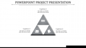 Best PowerPoint Project Presentation Template-Three Node