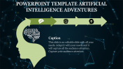 Arrows PowerPoint Template Artificial Intelligence