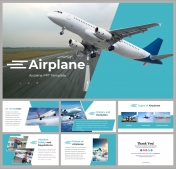 Airplane PPT Presentation And Google Slides Templates