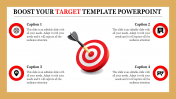 3D Target Template PowerPoint Design Presentation Slide