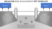 Risk Management PPT Template-Two Ideas Presentation