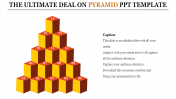 Make Use Of Our Cubes Pyramid PPT Template Presentation