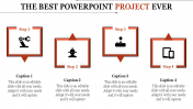 Four Node PowerPoint Project Template and Google Slides Themes
