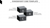 Get Modern and Stunning PowerPoint Cube Template Slides
