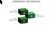 Get our Predesigned PowerPoint Cube Template Slides