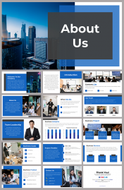 Creative About Us PowerPoint And Google Slides Templates