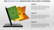 Creative Flag PowerPoint Presentation Template Designs