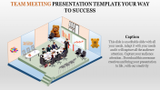 Use Team Meeting Presentation Template Designs-One Node