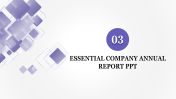 Download our Collection of Company Annual Report PPT