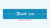 Buy Highest Quality Predesigned Thank You PowerPoint