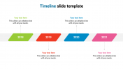 Get Modern Timeline Slide Template Presentation Slides