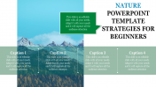 Our Predesigned Nature PowerPoint Template-Four Node