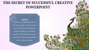 Awesome Creative PowerPoint Presentation-Peacock Model