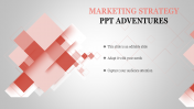 Marketing Strategy Background Slide PowerPoint Template