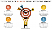 Our Predesigned Target Template PowerPoint With Icons