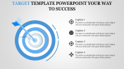 Target template PowerPoint Graphic For Presentation slides