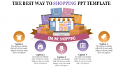 Extraordinary Online Shopping PPT Template For Presentation