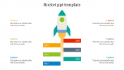 Technology rocket powerpoint template ppt