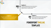 Creative PowerPoint Timeline Template presentation