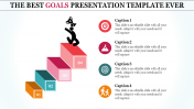 goals presentation template - reach success