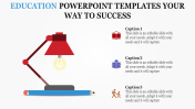education powerpoint templates - ways to success