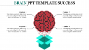 Brain PowerPoint Template With Ideas Presentation