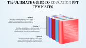 Education PPT Templates With Three Node Google Slides