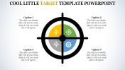 Best Target Template PowerPoint Presentation-4 Node