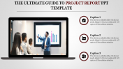 Attractive Project Report PPT Template Presentation