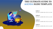 Effective Agenda Slide Template PPT With Four Node