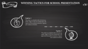 Get School Presentation Template With Dark Background