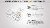 Innovative Map PowerPoint Template Presentation