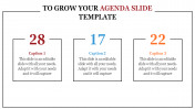 Leave an Everlasting Agenda Slide Template PPT Themes