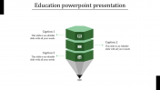 Creative Education PowerPoint Presentation In Pencil Model