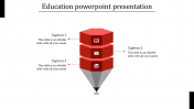 Best Education PowerPoint Presentation In Pencil Model