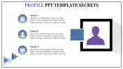 Innovative Profile PPT Template Presentation Designs